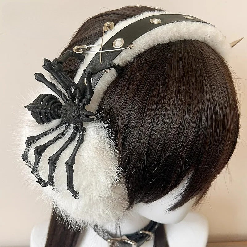 Harajuku Cross Chain punk Earmuff Main image