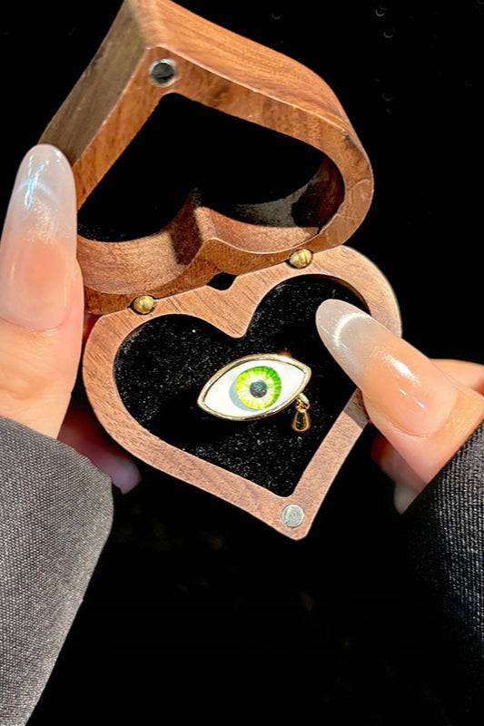Teardrop Eye Unique Delicate Ring