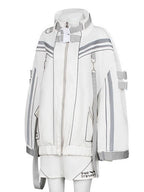 Cyber Punk Stand Collar Coat