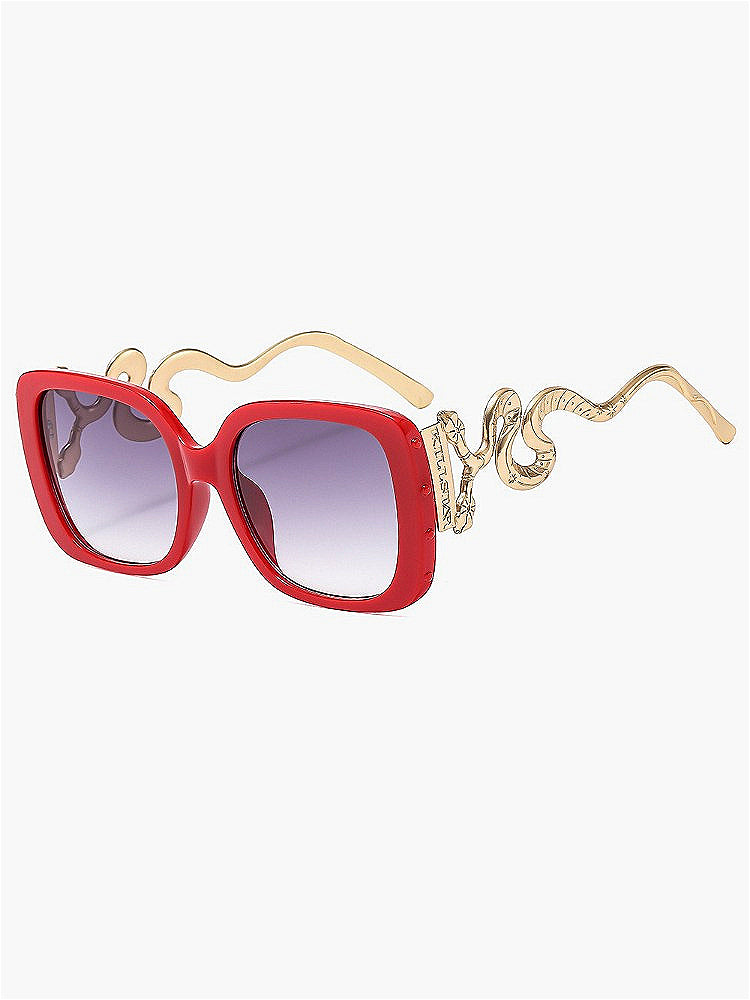 Retro Double Snake Gothic Glasses
