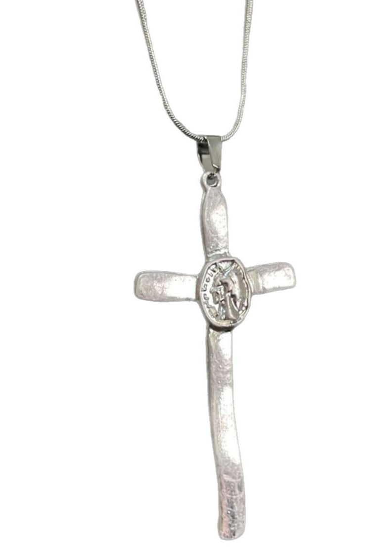 Vintage Cross Dainty Necklace
