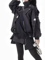 Mechanical Style Zipper Jacket
