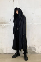 Men's Wizard Hood Over-Knee Cape Coat