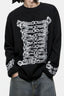 Rib Cage Graphic Crew Neck Sweatshirt