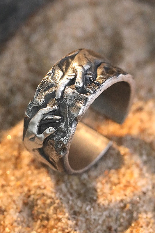 Retro European American God Ring