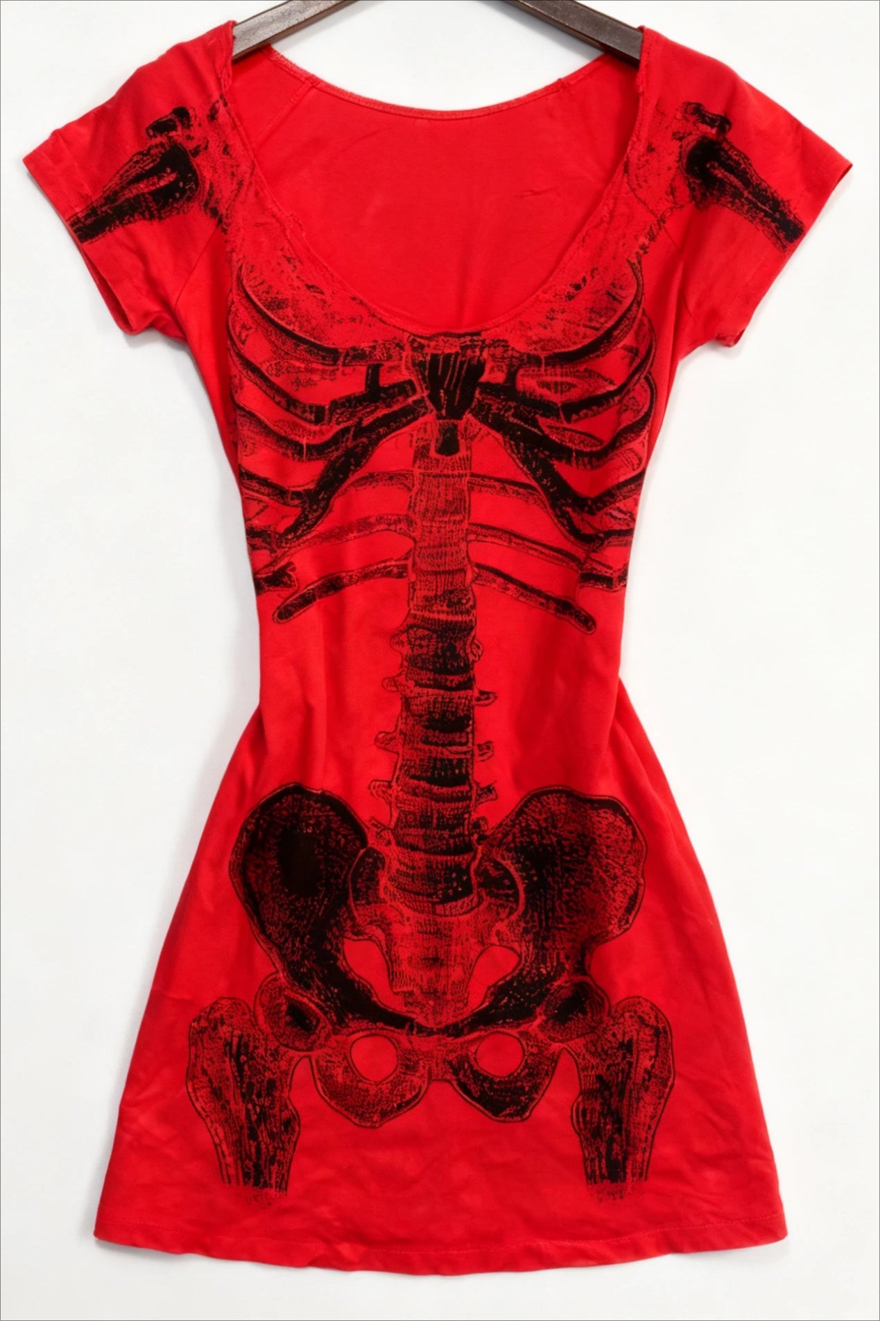 Y2K Subculture Slim Vintage Short Sleeve Mini Dress Secondary image