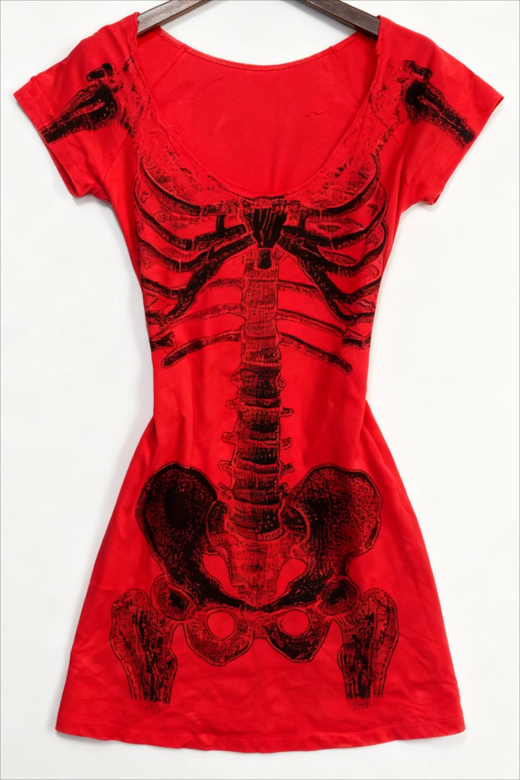 Y2K Subculture Slim Vintage Short Sleeve Mini Dress