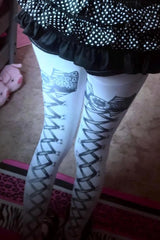 Gothic Cyberpunk Lolita Socks