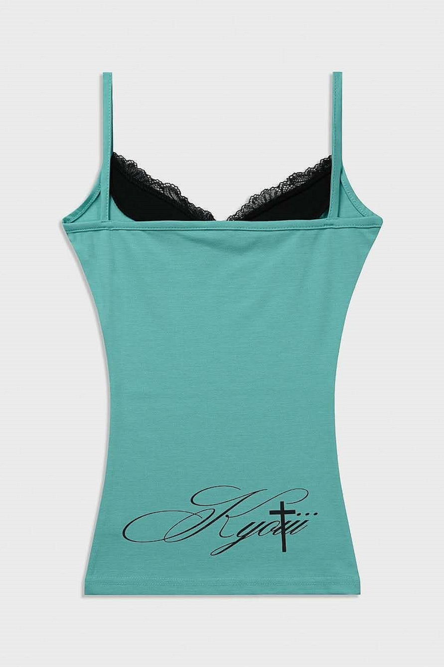 Subculture Sweet Cool Lace Tank Top Main image