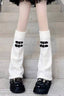 Y2K Knee High Buckle Slouch Socks