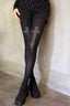 Gothic Black Cross Print Ankle Socks