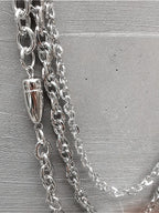 Punk Bullet Metal Waist Chain