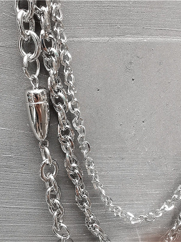 Punk Bullet Metal Waist Chain