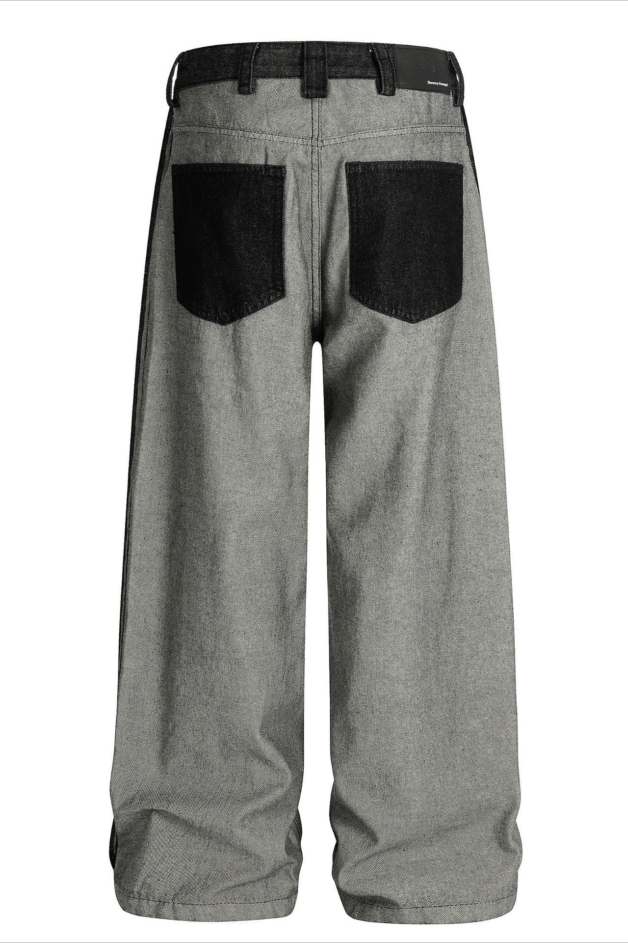 Graphic Panel Denim Pants Secondary image