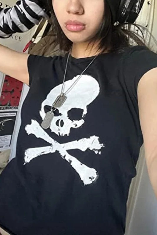 Vintage Grunge Skull T-Shirt Main image