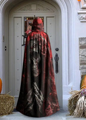 Santa Muerte Embroidered Cloak