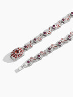 Spine Parasite Red Eye Thorn Diamond Necklace