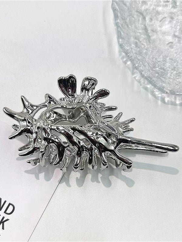 Punk Liquid Alloy Irregular Claw Hair Accs