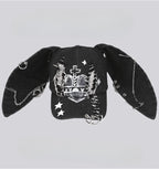 Y2K Street Bunny Ear Baseball Hat