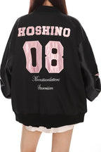 Star Bow Graphic Varsity Jackets