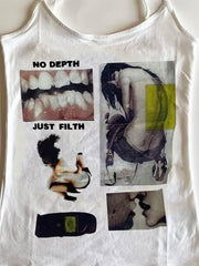 Gothic Punk Suspender Tank Top