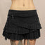 Gothic Street Low Rise Short Skirt