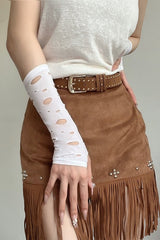 Sweet Cool Y2K Moon Girl Arm Gloves