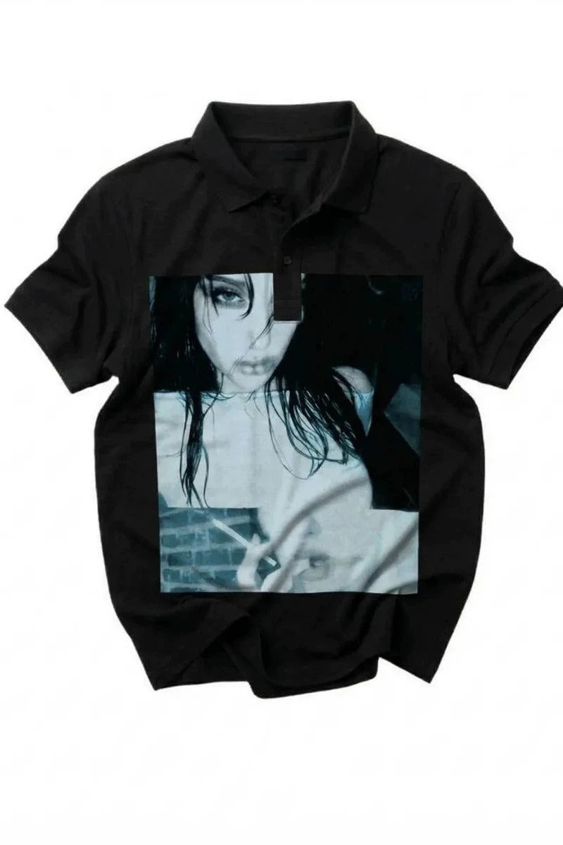 Gothic Punk Multi Style Polo T-shirt Secondary image