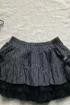 Lace Cami Top And Tiered Mini Skirt Separates