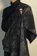 Dark Warm Long Cashmerette Scarf