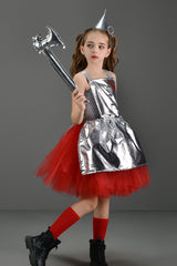 Tin Girl Dress Kid Halloween Costume