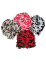 Warm Knit Monkey Fur Balaclava Hat