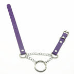 Promotion Punk Catgirl Maid Circle Choker Necklace Purple Halloween