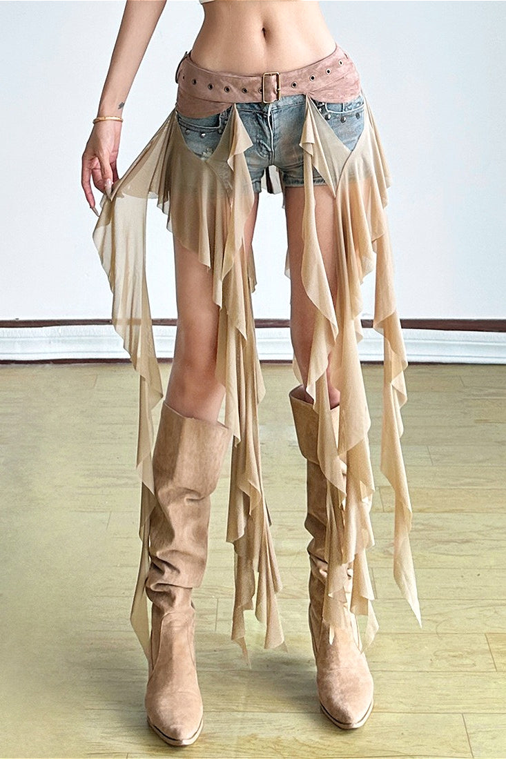 Grunge Wasteland Asymmetrical Belt