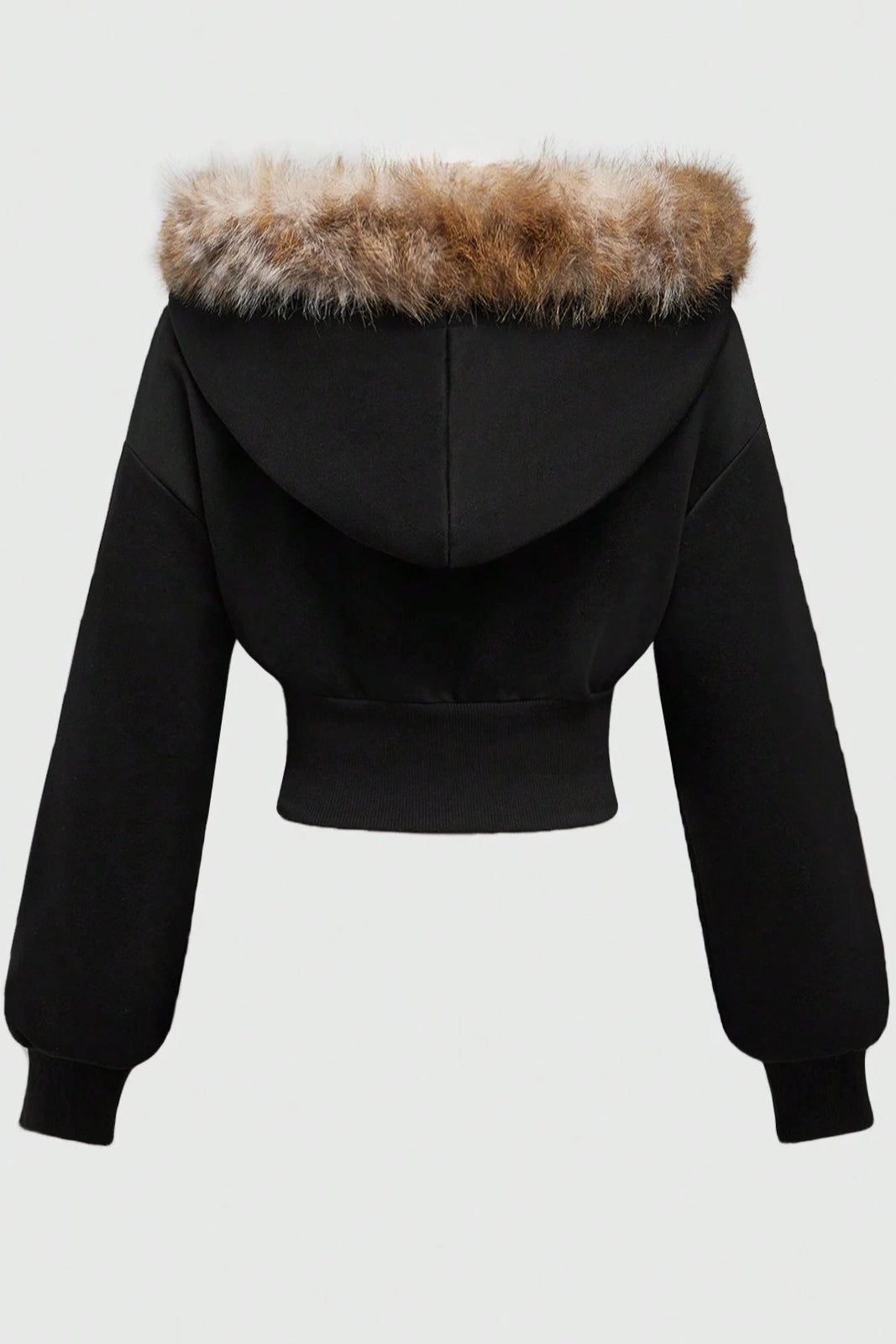 Ornate Graphic Pom Detail Hoodies