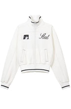 Graphic Cropped Zip Jackets