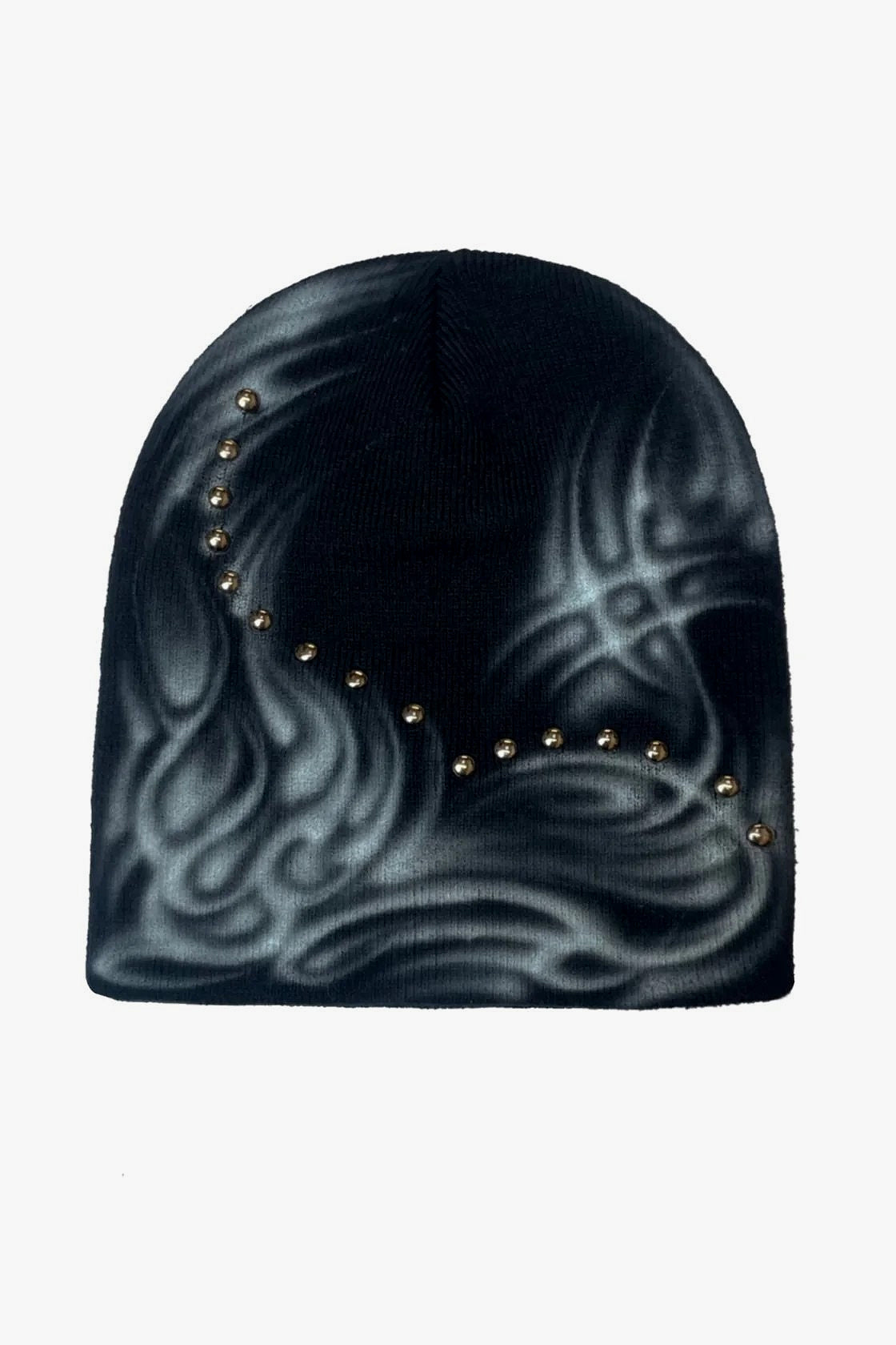 Rivet Decor Printed Knitted Hat Main image