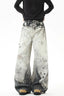 Mottled Gradient Wide Leg Pants