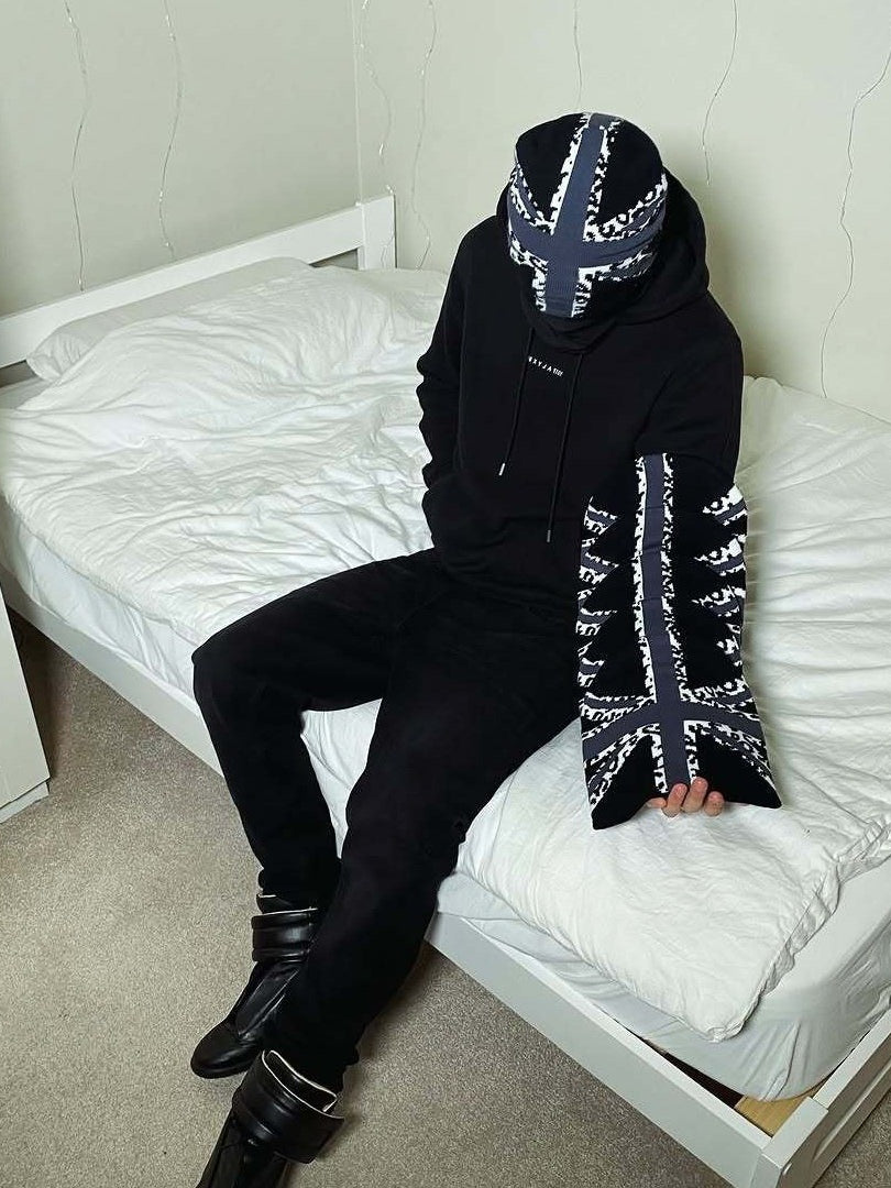 Y2K Harajuku Gothic Beanie Hat Secondary image