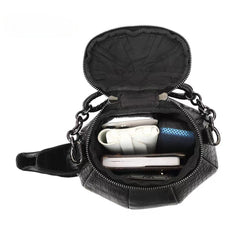 Fashion Funny Teapot Shaped Stone Pattern Leather Gothic Personalized Bag Halloween