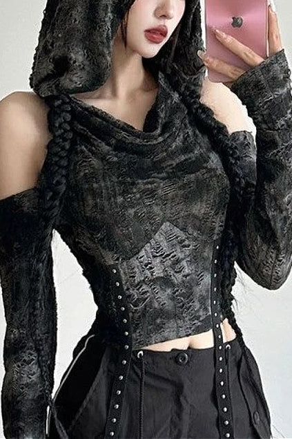 Slim Fit Cut Out Backless Crop Top