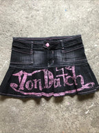 Y2K Harajuku Goth Sexy Spice Girls Skirt