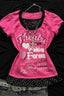 Vintage Hot Girl Print Millennium T-Shirt