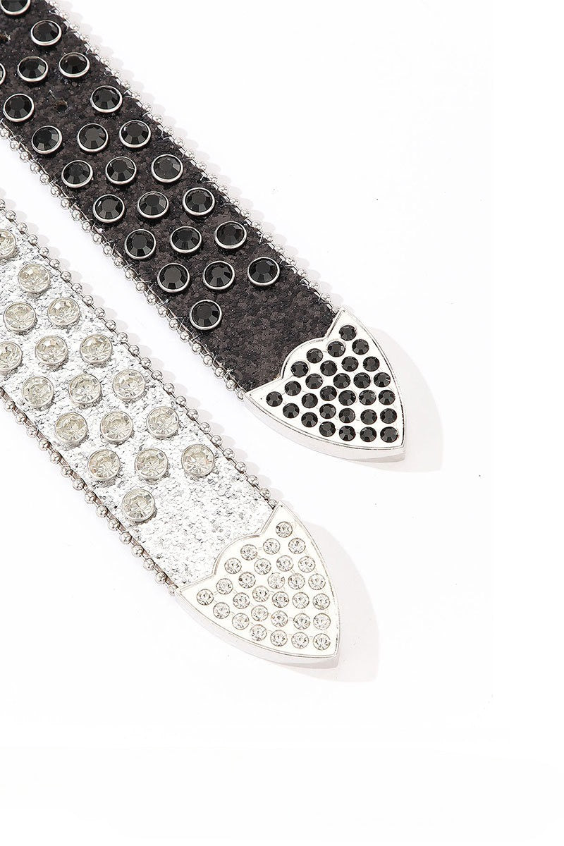 Y2K Shiny Rhinestone Chic Belt