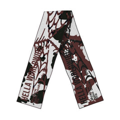 Dark Flame Reversible Jacquard Versatile Scarf