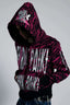 Animal Stripe Lettering Hoodies