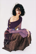 Y2K Off Shoulder Mesh Tank Top