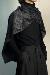 Dark Warm Long Cashmerette Scarf