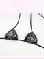 Leather Spider Print Cami Swimwear