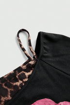 Leopard Love Off Shoulder Cami Top